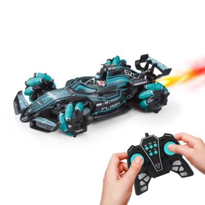 China Amazon Hot Selling 2.4G Tail Jet Drift Water Jet Car Racing Single Remote Control Toy With Light for sale