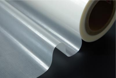 China No Scratches Left Nice Adhesive BOPP Smooth Surface Film Roll For Post-Press for sale