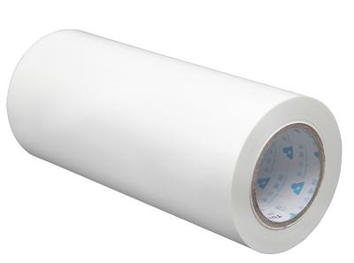 China 3000mm 18 Mic Glossy Transparent EVA Adhesive Hot BOPP/PET Protective Laminating Film for sale