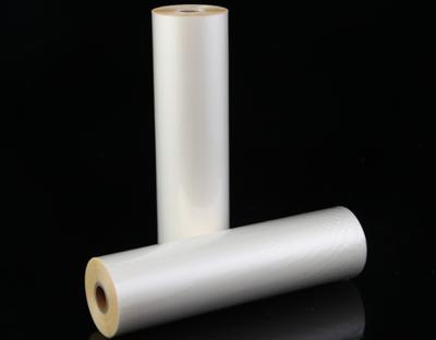 China 20mic BOPP Thermal Lamination Film Custom Glossy PET Laminating Film Hot Melt 3400mm for sale