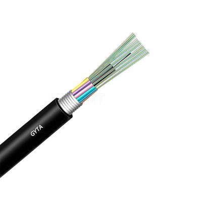 China KEXINT GYTA 2 - 96 Cores Armored Fibre Optic Cable Outdoor Armored Stranded Loose Tube for sale