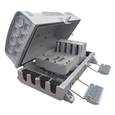 China KEXINT 64 Cores Fiber Optic Joint Closure IP67 PC ABS Fiber Optic Terminal Box for sale