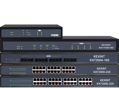 Cina IAD 4 8 16 24 32 ingressi analogici del connettore FXS VoIP di sostegno RJ21 del porto al IP in vendita