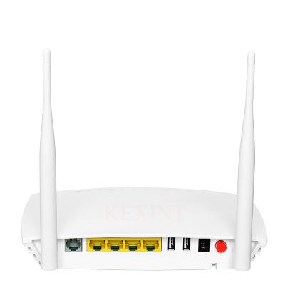 China Ftth Xpon Ont 1ge + 3 Fe + 1 Wifi 2.4g 5g Dual Channel + 1 Ports + 2 Usb + 1 Power Te koop