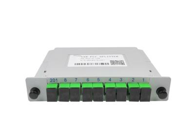 China Fast 1x8 PLC Splitter Fibre Separation , Single Mode Fiber Splitter LGX for sale