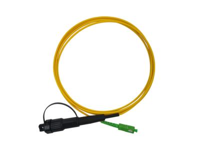 China 3m Waterproof  Fiber Optic Patch Cord SC APC 3.0mm Huawei Water Poof Connector IP68 for sale