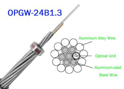 China Van de de Vezel Optische Kabel 24B1.3 van OPGW ADSS Waaier 60 130 Buiten materiële het Metaaldraden van de Machtstelecommunicatie Te koop