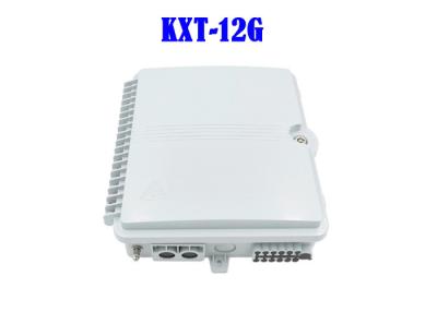 China 12 Core Fiber Optic Distribution Box , Fiber Optic Joint Box Wall Hanging for sale