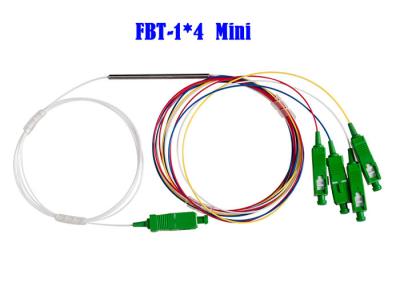 China 0.9 MINI Optical WDM , 1×4 WDM Components  Low Polarization Dependence for sale