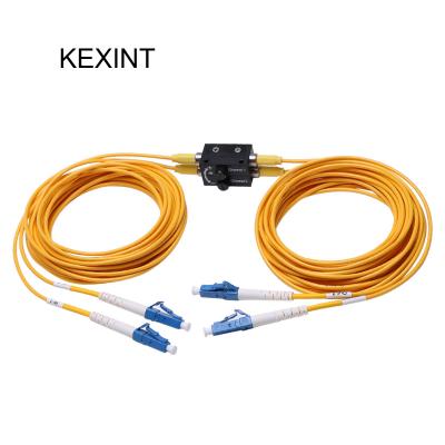 China Duplex Inline Variable Optical Attenuator LC UPC Multi Signal Attenuation for sale