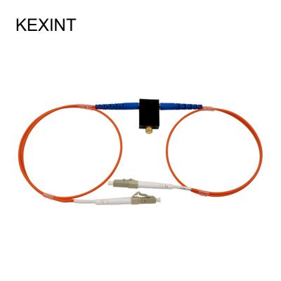 China LC Single Mode Fiber Optic Attenuator 1310nm 1550nm Wavelength Adjustable for sale