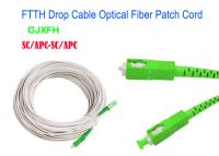 Cina Cavo di toppa materiale del cavo a fibre ottiche della guaina di LSZH con il connettore SC/APC SC/UPC 50M in vendita