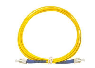 China LSZH 0.2dB FTTH Fiber Optical Patch Cord SM 3m Length MODF FC / UPC - FC / UPC for sale