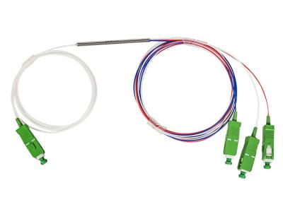 China Lage Optische WDM MINI Components FBT 1×4 0,9 van Polarisatiedependencefiber Koppeling Te koop