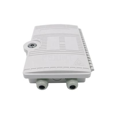 China Waterproof FTTH 2core Fiber Optic Distribution Box SC/LC for sale