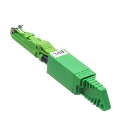 China E2000 APC FTTH SM Fiber Optic Attenuator Ceramic Ferrule for sale