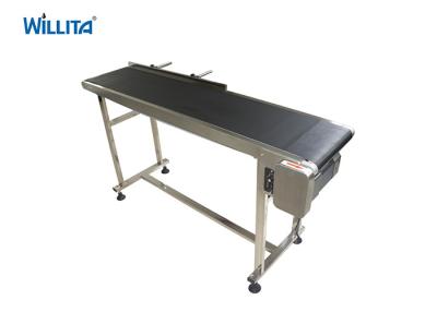 China Flat Belt Type Conveyor Portable Conveyor Belt For Sugar Packing Machine for sale