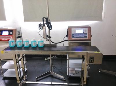 China Most Economical 1-4 Lines CIJ Inkjet Printer , Glass Bottle Date Coding Machine for sale