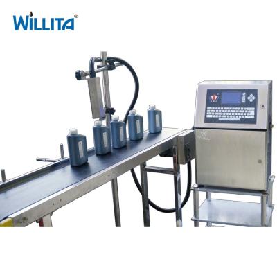 China Willita high efficiency customized two printing head automatic date code inkjet pinter machine for sale