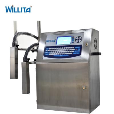 China Willita customized industrial inkjet expiry date and coding printers variable data code industrial inkjet printer for sale