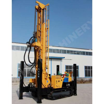 China Water Wells Portable Rock Drill Rig Portable Steel Crawler 600M Depth Air Hydraulic Water Well Drilling Rig for sale