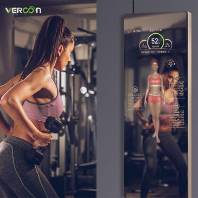 China Bright Chinese Factory 32/43 Inch VERCON Touch Screen Fitness Mirror Smart Home Workout Mirrors for sale