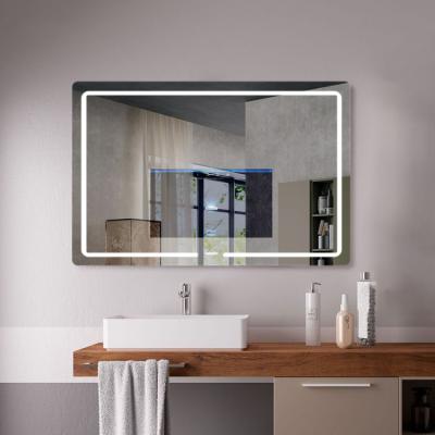 China American High End Vercon Style Bathroom Smart Touch Screen Mirror Adjustable Led Mirror With Led Lights for sale