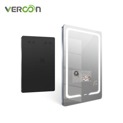 China Vercon Magnifying High Quality Audio Magic Led Mirror Smart Android Touch Screen Bathroom Mirror for sale