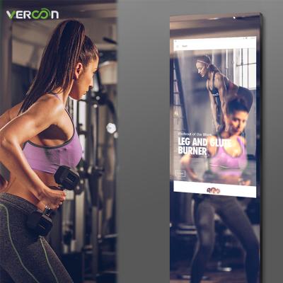 China American Style Vercon Shaping Personal Trainer Gym Mirror Smart Fit Fitness Exercise Workout Mirror for sale