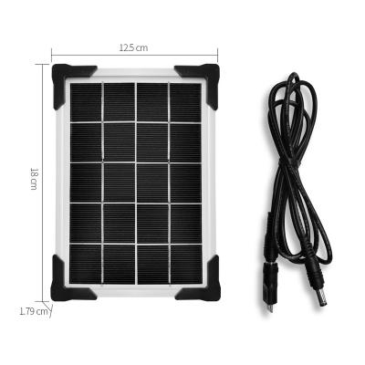 China Mini Combine Tempered Glass Solar System Panel for Charging Mobile Phone Directly 5V 3W 350*28*25mm for sale