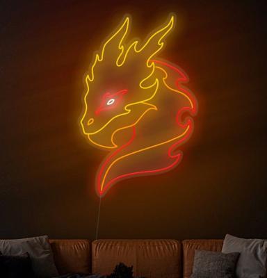 China Buildings Dragon LED Neon Light Wall Beds Near Decor Lamp LED Sign Decoration Custom Neon Sign Electronic Signs Light Up Letters for sale