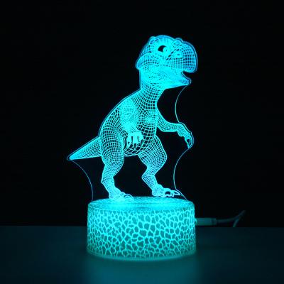 China Custom Creative Anime 3D Illusion Desktop Table Lamparas Christmas LED Base Acrylic Led Lamp Kid Photo Night Light Kids Room Decor Night Light for sale