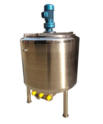 China Electric Heating Dairy Mixing Tank With Agitator sus304. Ss316 for sale