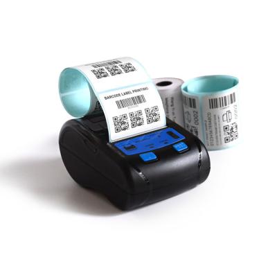 China 48mm/line Wholesale Hand Printer Handheld Wireless Rechargeable Jewelry Barcode Labels Printer for sale