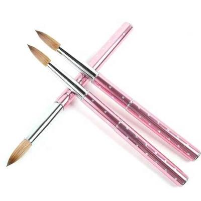 China NAIL Best-Selling Kolinsky Makeup Cosmetic Nail Art Acrylic Brush for Girls Beauty for sale