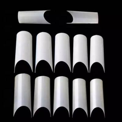 China Factory Direct Sale Artificial French Fake Nail Tips Nail Art Tools French Full Cover Nail Tips for sale