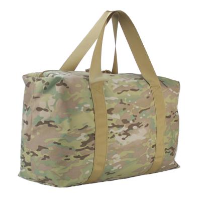 China New design high quality multifunctional camouflage sublimation camouflage army travel gym sports duffel bag for sale