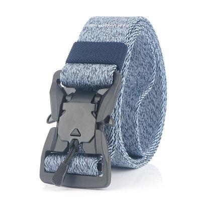 China Convenient Tactical Nylon Webbing Style Adjustable Military Outdoor Waist Support Belt With Quick Gear Clip Metal for sale