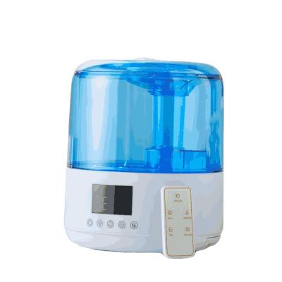 China Quick Fill Humidification Home Use Digital Display Desktop Humidifier With Remote Control for sale