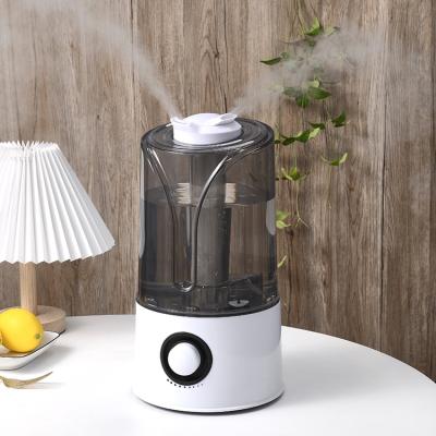 China Portable 4L Air Mist Humidifier Diffuser Outdoor Top Large Fill Humidifier for sale