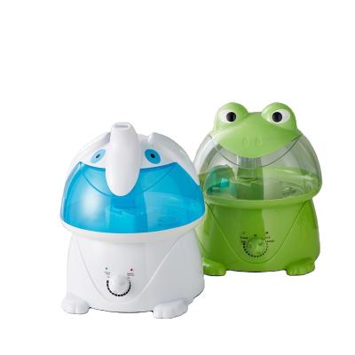 China Cartoon Shape Cartoon Design Humidifying Humidifiers Cute Animal Personal Fast Mist Cool Air Ultrasonic Humidifiers For Home Bedroom for sale