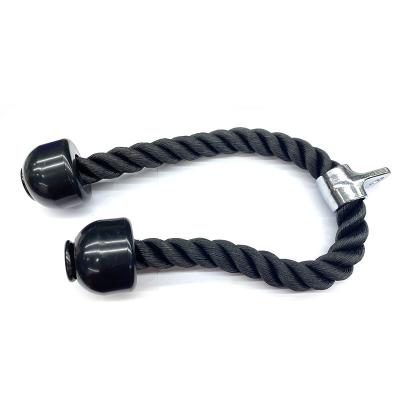 China Home Fitness Equipment Application Gym Equipment 70CM Pull Down Tricep Rope For Weightlifting Training for sale