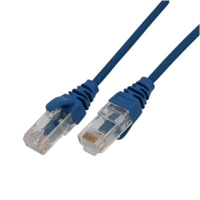 China High Quality FTTH Cat.6 UTP 3M cm 4 DEVICE Slim Lan Cable Patch Cord om4 Cat.6 Patch Lead Advance Patch Cable for sale