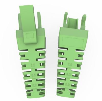 China Microwave EXW high quality RJ45 cover with different OD for RJ45 connector 100pcs per bag for sale