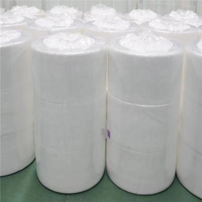 China Hospital Non-Woven Fabric Waterproof Wholesale Plain Raw Material 40gsm Cotton Spunbond Custom Price for sale