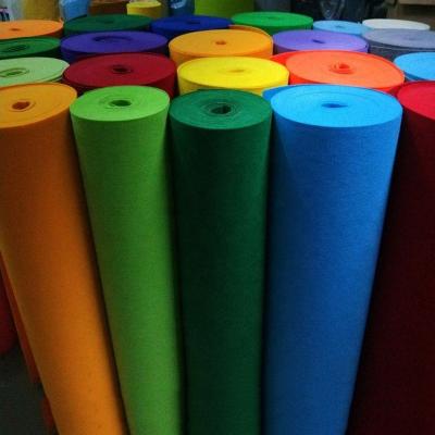 China China Manufacturers Waterproof Eco Friendly Supply Thickened Nonwoven Fabric Colored Polypropylene Felt Spunbond Nonwoven Fabric for sale