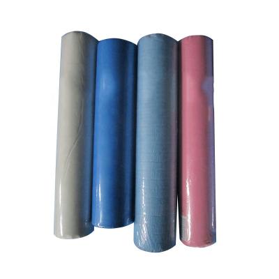 China Wholesale Customized Medical Breathable Convenient Disposable Bed Sheets Anti-Static Nonwoven Fabric Large Water And Oil Barrier Roll for sale