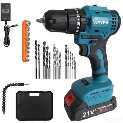 China Power Drill Electric Cordless Screwdriver VST-CID21-BL Li-ion Battery Impact Brushless Drill Driver for sale