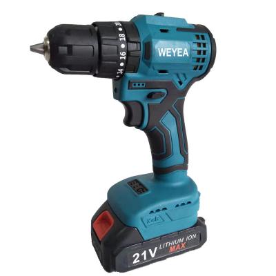 China 21V Li-ion 21V Battery Rechargeable Powerful Brushless Cordless Impact Drill Multifunctional Drill Kit VST-CID21-BL for sale