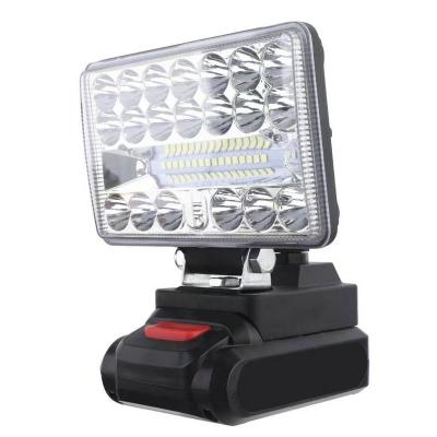 China Contemporary Portable LED Work Light 15W Rechargeable Li-ion Cordless Led Battery Operated Lamp (Bare Tool) for sale